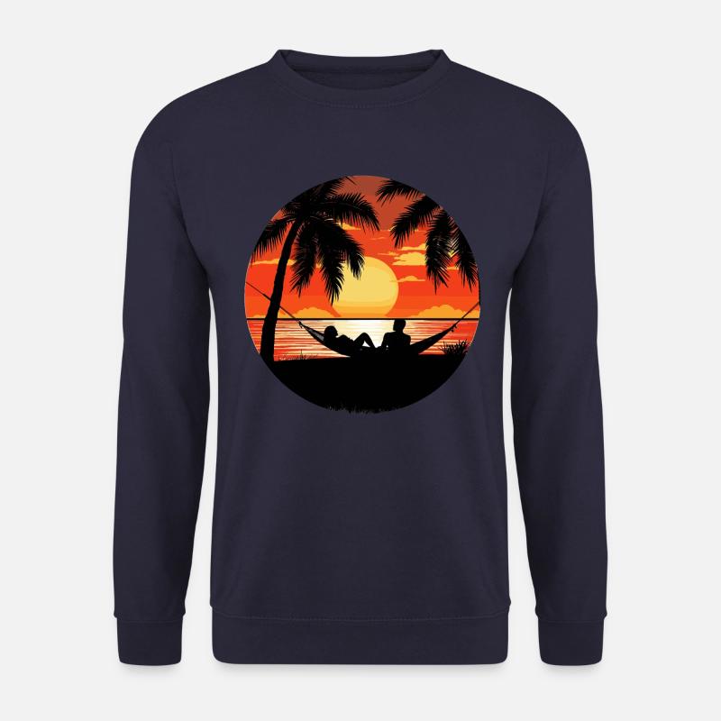 Sonnenuntergang Gelassenheit - Unisex Pullover - Navy