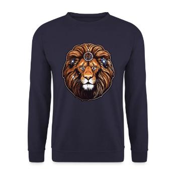 Majesté déchaînée - Sweat-shirt Unisexe - marine - Devant - Alina (178cm) & Michal (187cm)