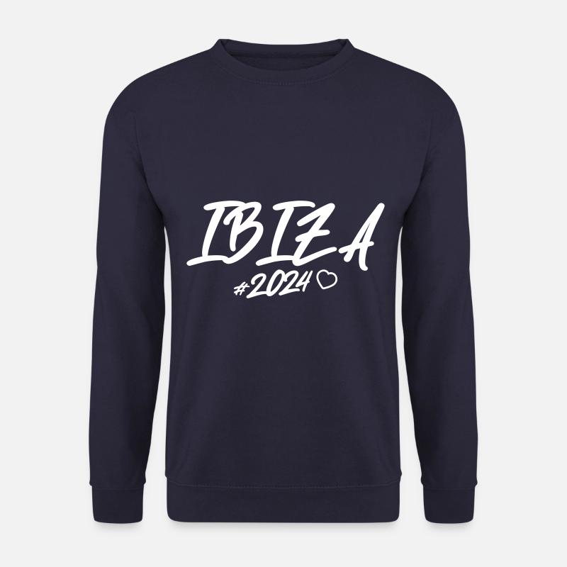Ibiza 2024 Herz - Unisex Pullover - Navy