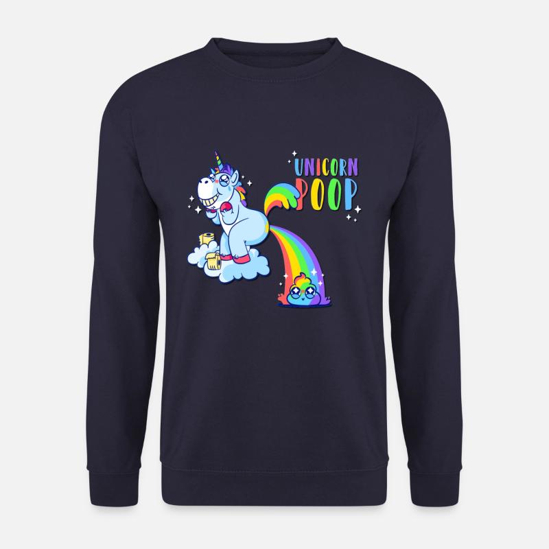 Einhorn Kacke - Unisex Pullover - Navy