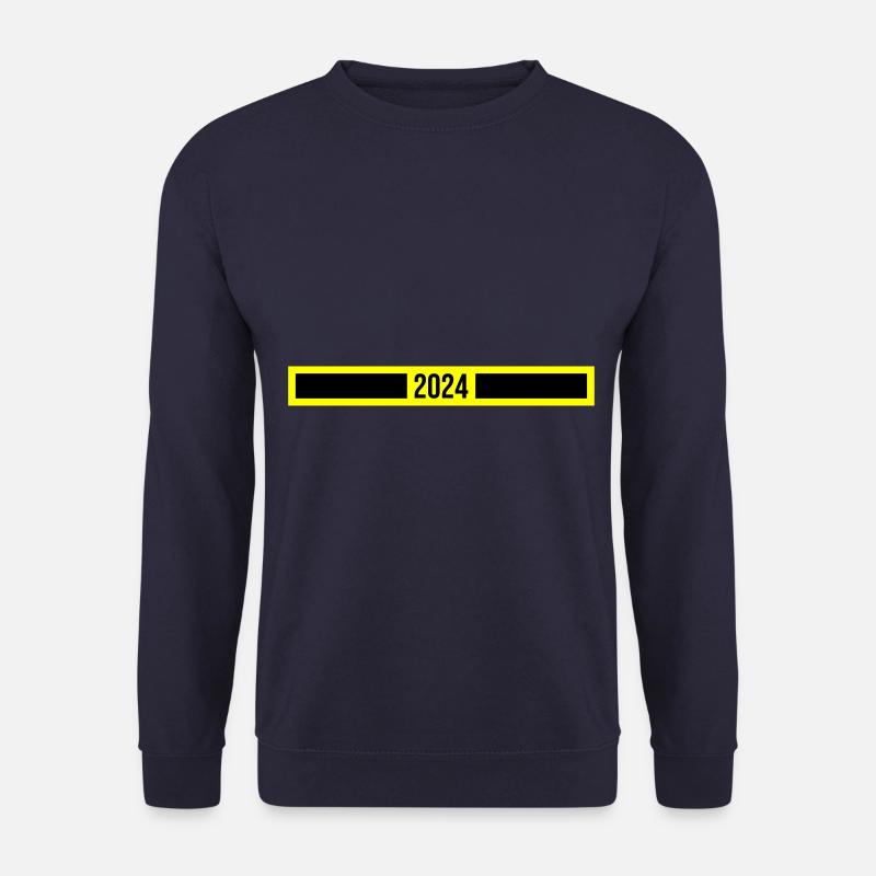 2024 Jahr - Unisex Pullover - Navy