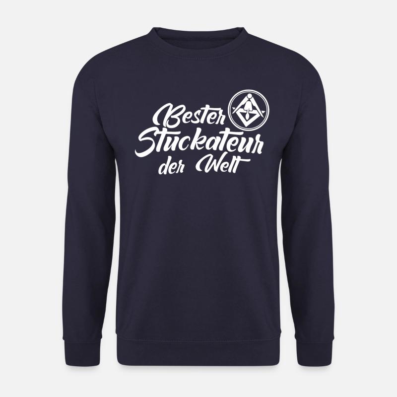 Bester Stuckateur der Welt - Unisex Pullover - Navy