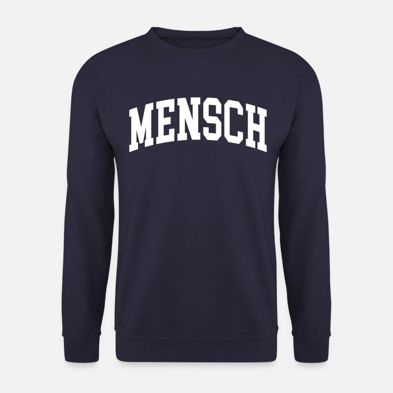 Mensch - Unisex Pullover - Navy