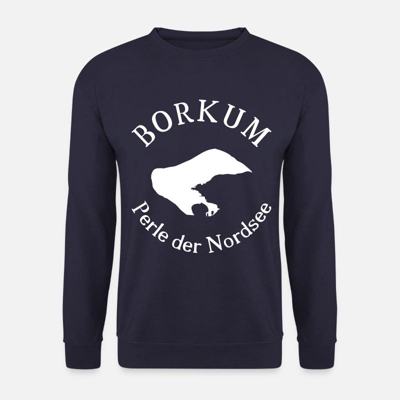 Borkum - Unisex Pullover - Navy