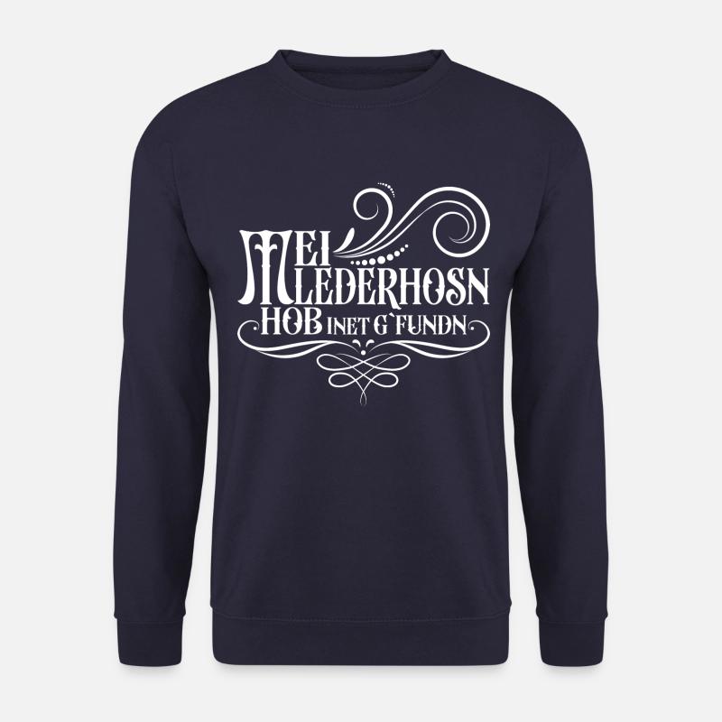 mei lederhosn - Unisex Pullover - Navy