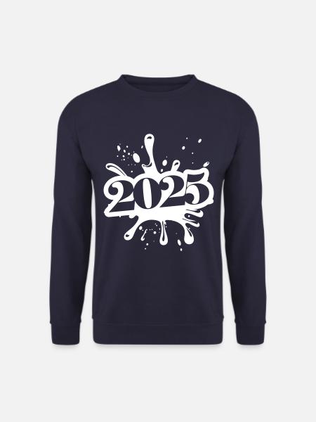 2025 blobs - Unisex Sweatshirt - navy
