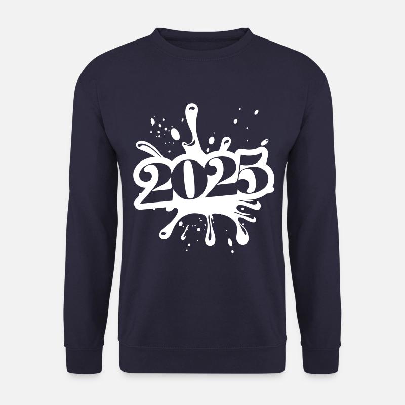 2025 blobs - Unisex Sweatshirt - navy