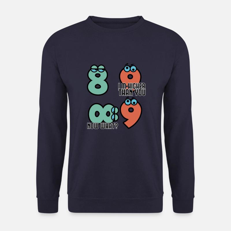 Engineer mathematician joke funny - Unisex Sweatshirt - navy