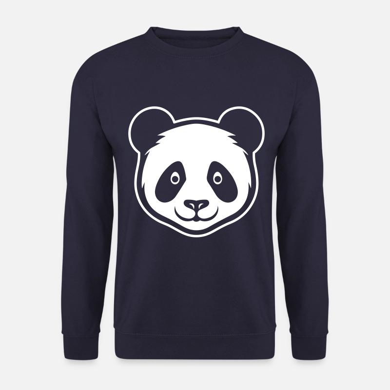 Panda Kopf - Unisex Pullover - Navy