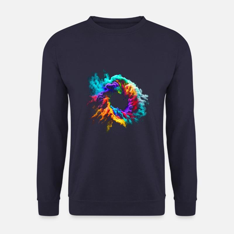 Dust Cloud Explosion - Unisex Sweatshirt - navy