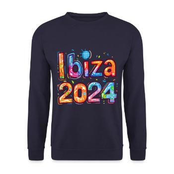 Ibiza 2024 Tour - Unisex Sweatshirt - navy - Front - Alina (178cm) & Michal (187cm)
