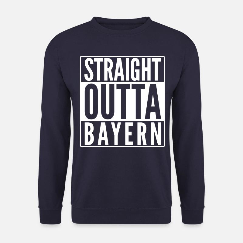 STRAIGHT OUTTA BAYERN - Unisex Pullover - Navy