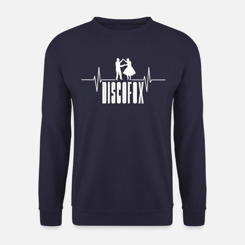 Discofox heartbeat dancing pulse - Unisex Sweatshirt - navy