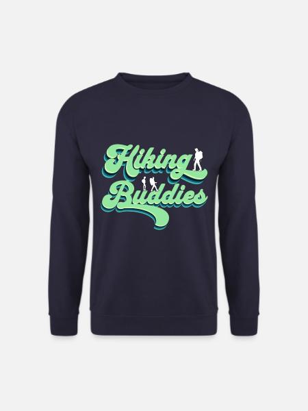 Hiking Buddies Wanderbekleidung Outdoor Camping - Unisex Pullover - Navy