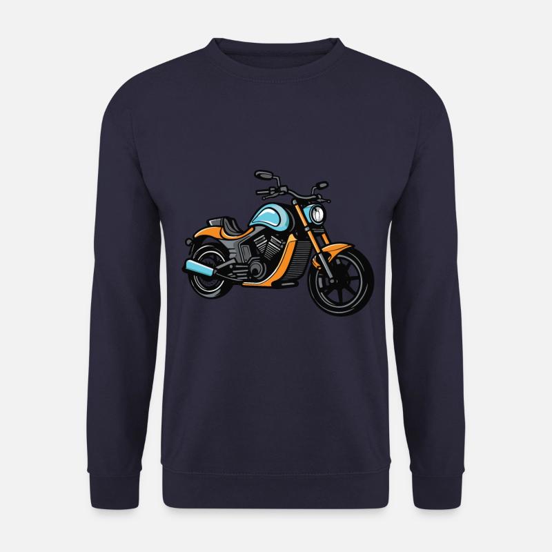 Motorrad Biker - Unisex Pullover - Navy