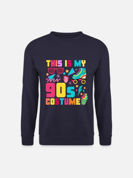 This is my 90s costume - Unisex Sweatshirt - navy