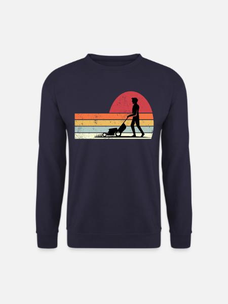 Lawn mower - Unisex Sweatshirt - navy