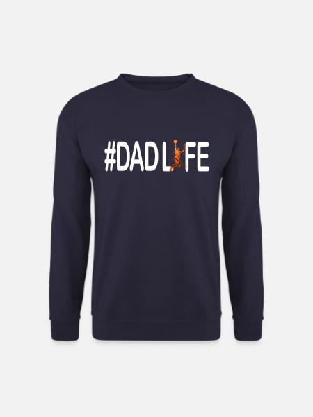 Basketball Dadlife - Unisex Sweatshirt - navy