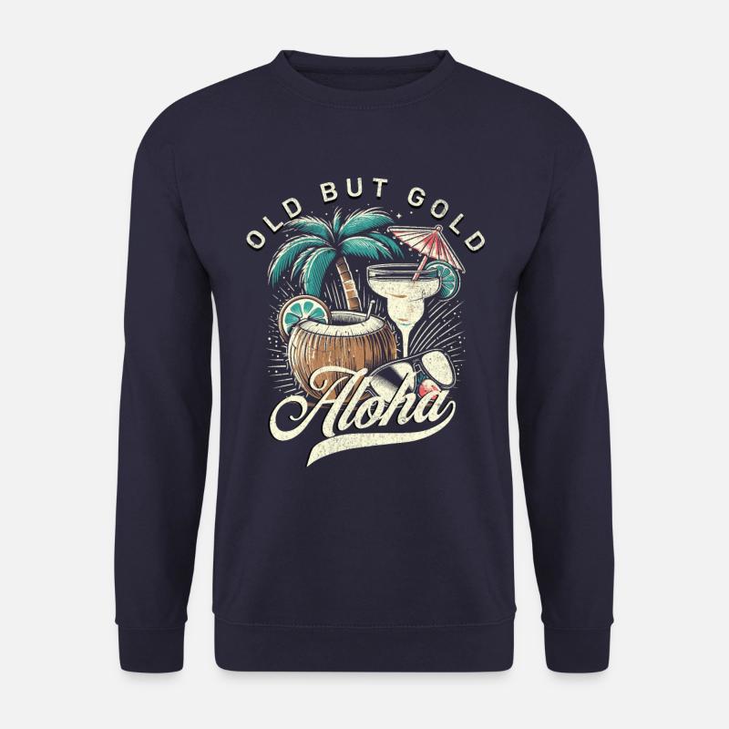 Old but Gold Aloha - Unisex Sweatshirt - navy