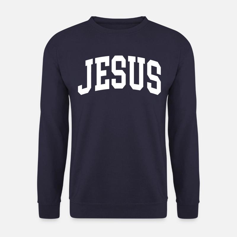 Jesus - Unisex Pullover - Navy