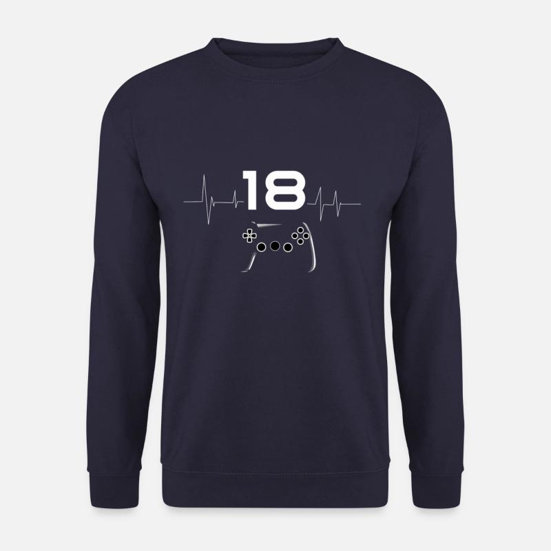 18 Geburtstag Gaming - Unisex Pullover - Navy