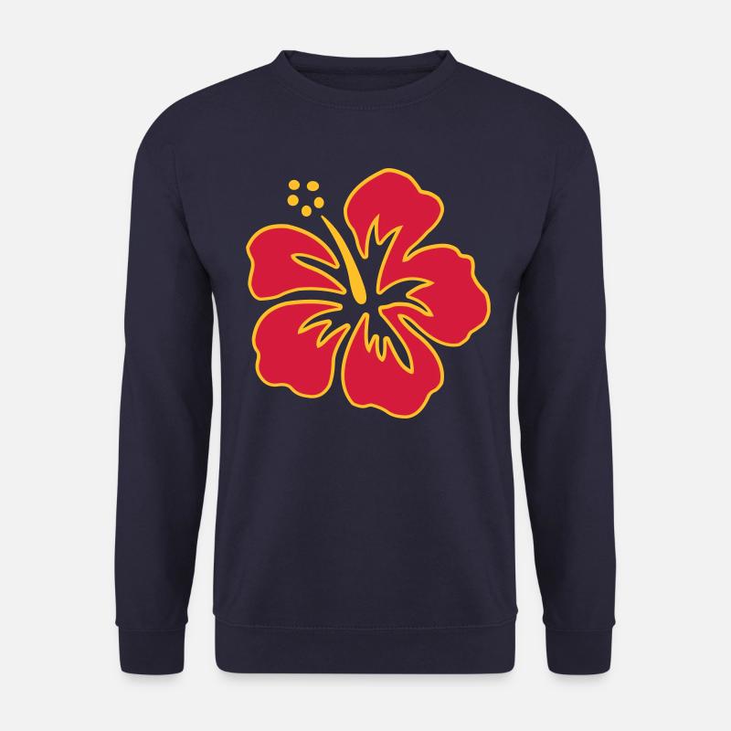 Hibiskus - Unisex Pullover - Navy