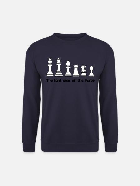 The Light Side of the Force - Unisex Pullover - Navy