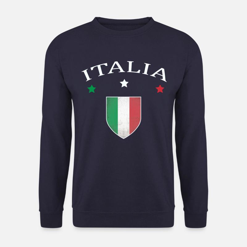 Italien, Italia, Italy - Unisex Pullover - Navy