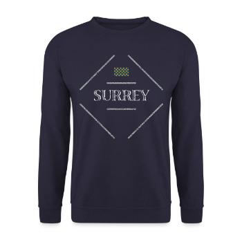 Surrey - Sweat-shirt Unisexe - marine - Devant - Alina (178cm) & Michal (187cm)
