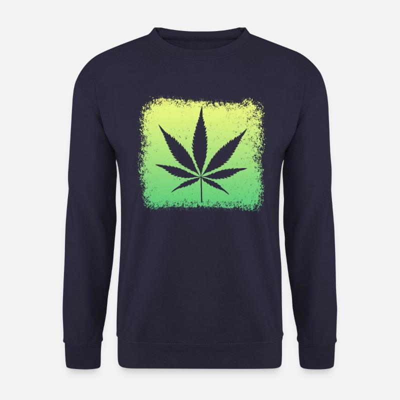 Kiffen Weed Ganja - Unisex Pullover - Navy