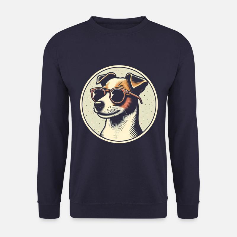 Jack Russell Terrier - Unisex Pullover - Navy