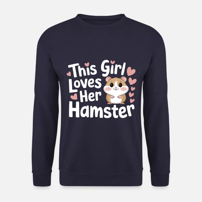 Hamster - Unisex Pullover - Navy