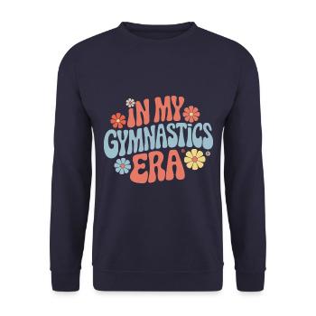 Turnen Turner Gymnastik - Unisex Pullover - Navy - Vorne - Alina (178cm) & Michal (187cm)