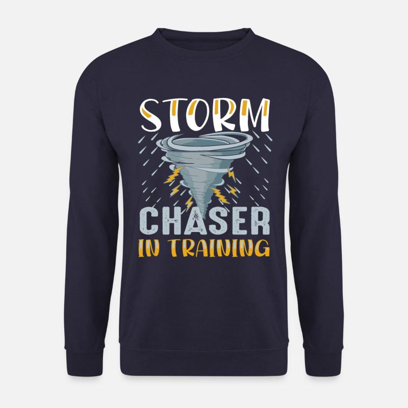 Storm chaser in training Shirt for Tornado chasers - Unisex Pullover - Navy