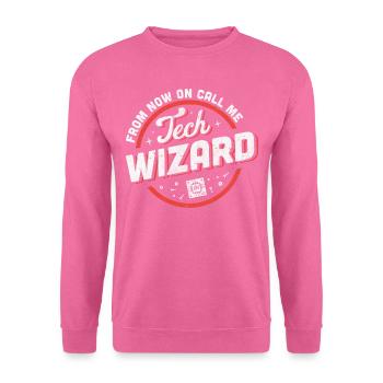Tech Support - Unisex Pullover - Pink - Vorne
