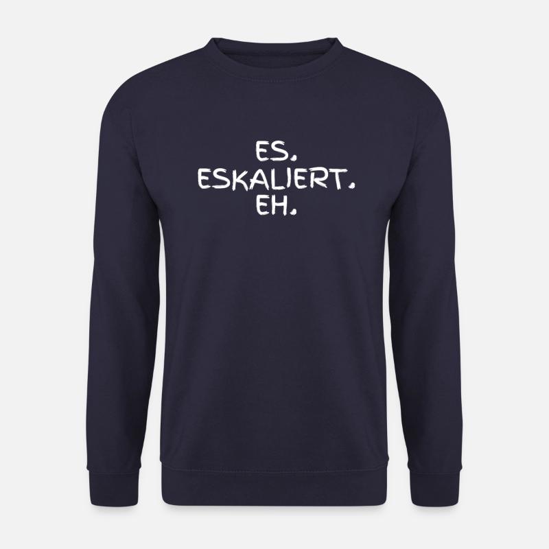 ES. ESKALIERT. EH. - Unisex Sweatshirt - navy