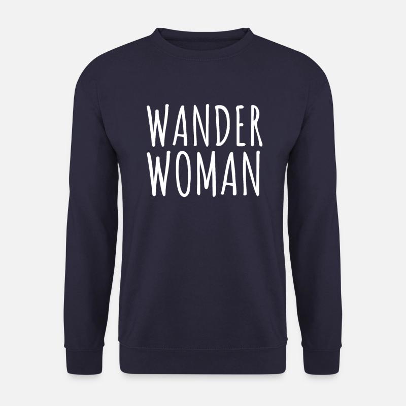 WANDER WOMAN - Unisex Pullover - Navy
