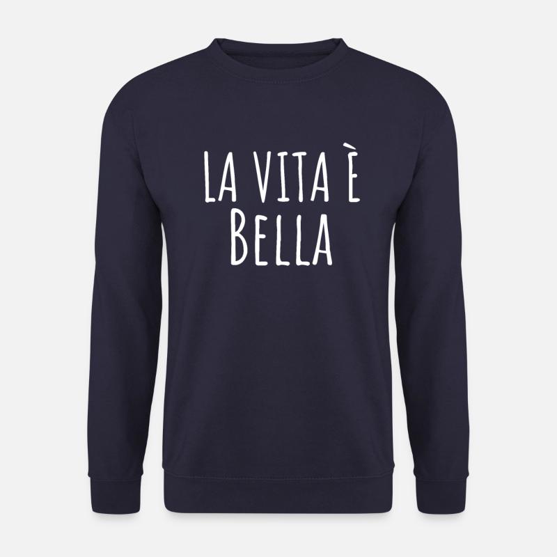 La Vita Bella - Unisex Sweatshirt - navy