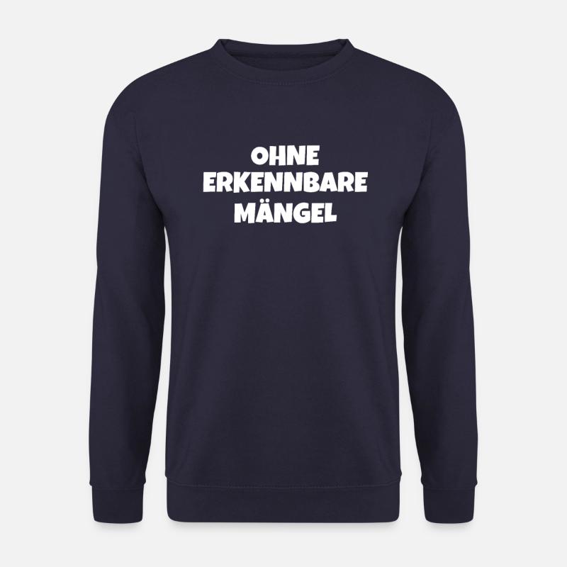 Without recognizable defects - Unisex Sweatshirt - navy