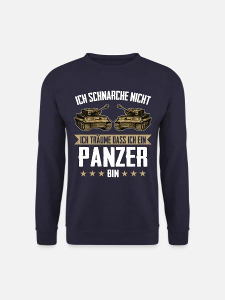 Panzer Kampfpanzer Panzerkampfwagen Panzerfahrer - Unisex Pullover - Navy