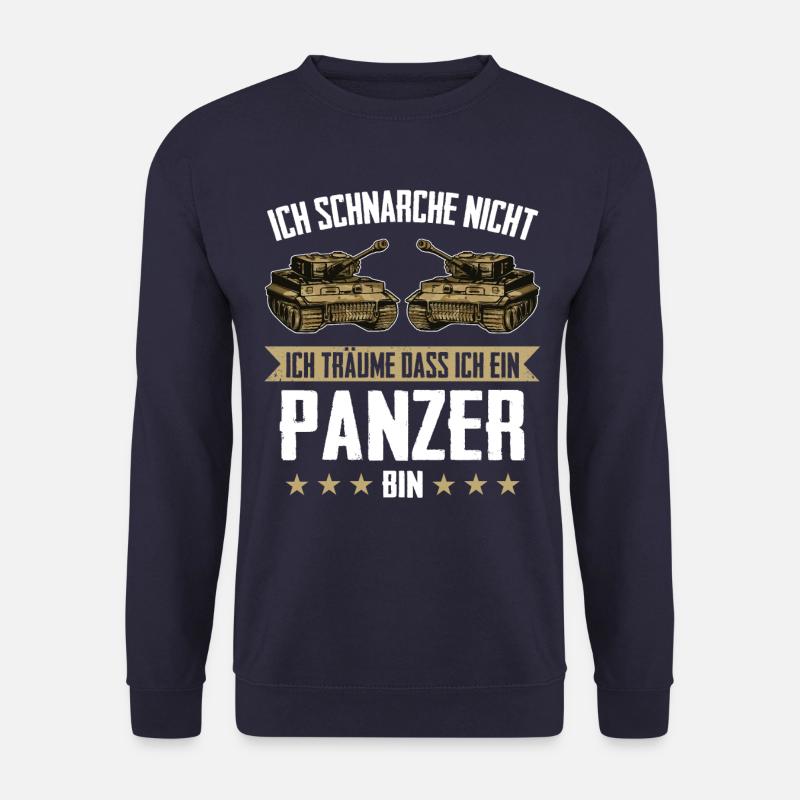 Panzer Kampfpanzer Panzerkampfwagen Panzerfahrer - Unisex Pullover - Navy