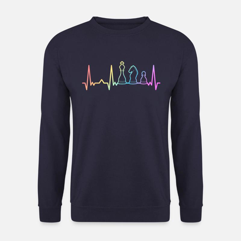 Chess Chess Player Chess Piece - Unisex Sweatshirt - navy
