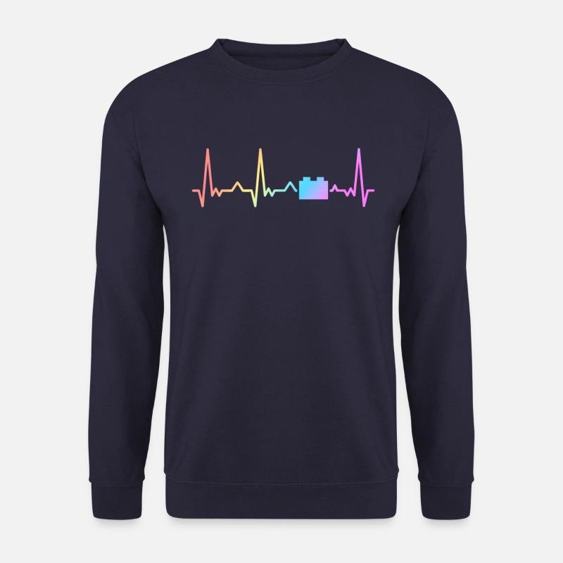 Brick Builder Master Builder Klemmbaustein - Felpa unisex - navy