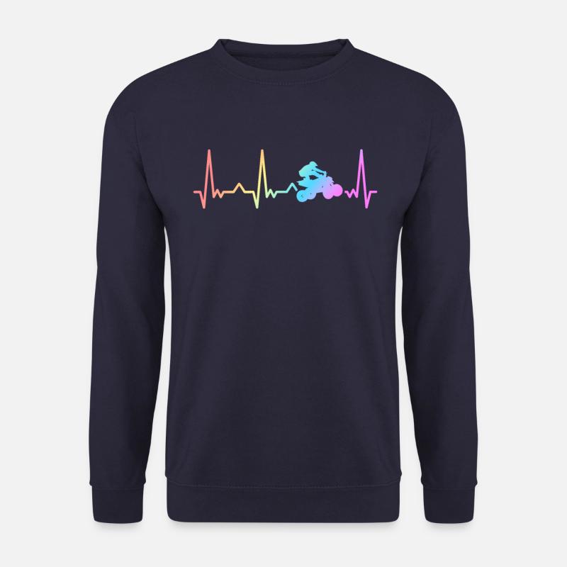 Quad Quads vier Rädern Motorsport - Unisex Pullover - Navy
