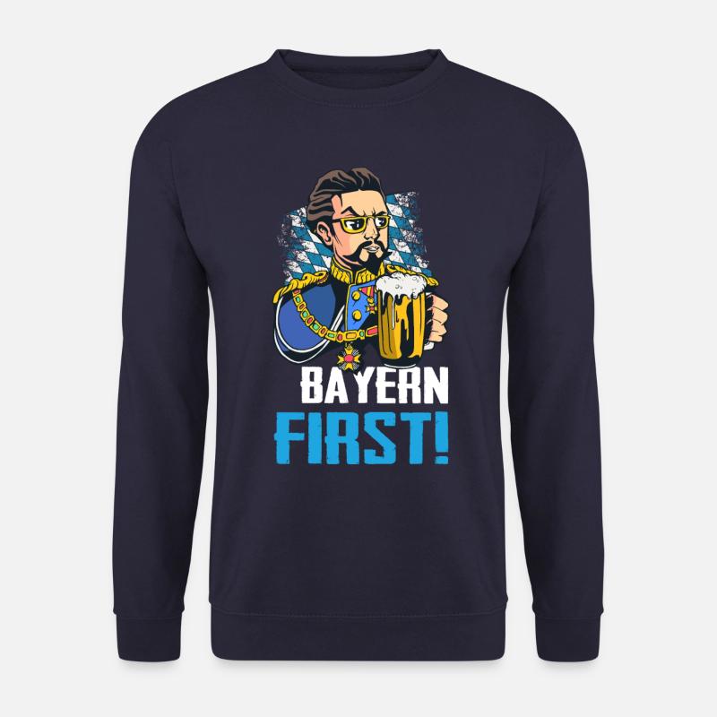 Freistaat Bayern Bayrisch - Unisex Pullover - Navy