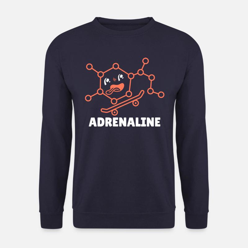 Chimiste Chimie Science Atome Molécule - Sweat-shirt Unisexe - marine
