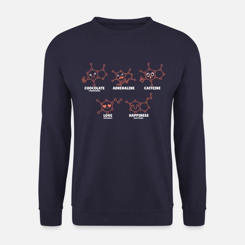 Chemist Chemistry Science Atom Molecule - Unisex Sweatshirt - navy