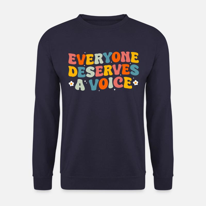 Logopäde Logopädie Sprachtherapie - Unisex Pullover - Navy