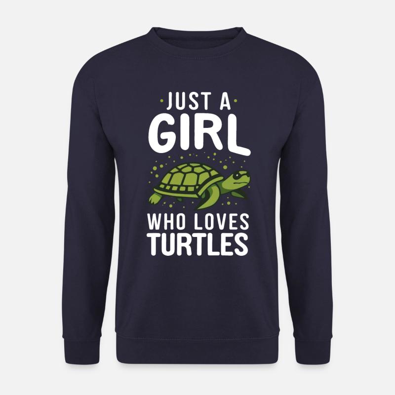 Turtle Sea Turtle Turtle Animal - Unisex Sweatshirt - navy