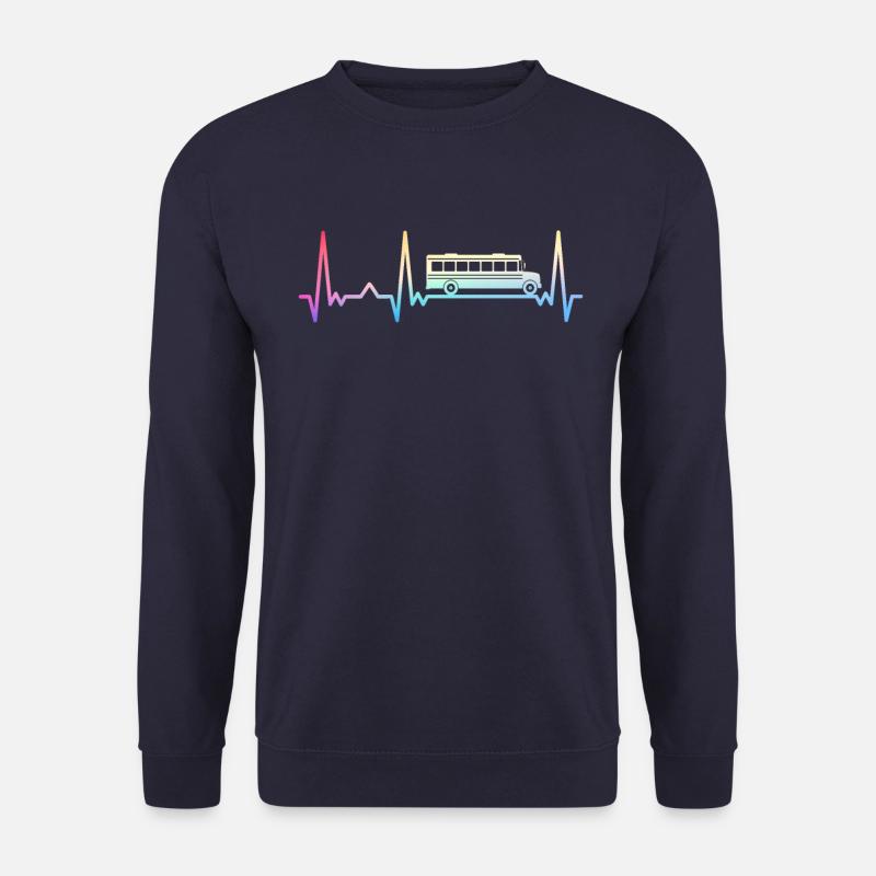 Bus Busfahrer Schulbus - Unisex Pullover - Navy